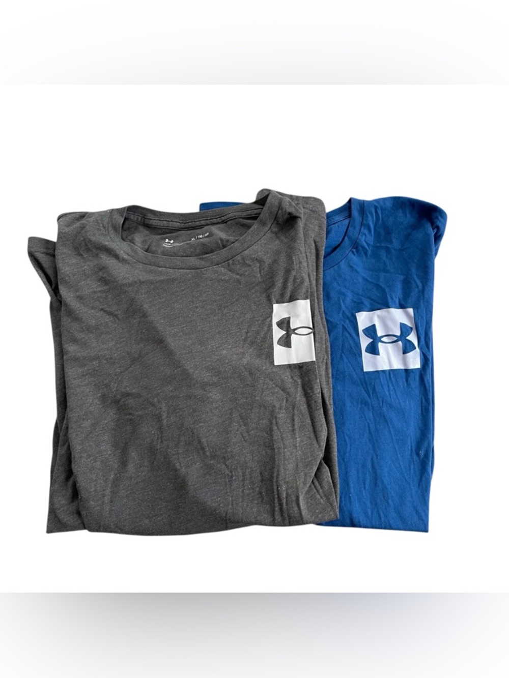 Under Armour Blue and Gray T Shirt Bundle Size XL men